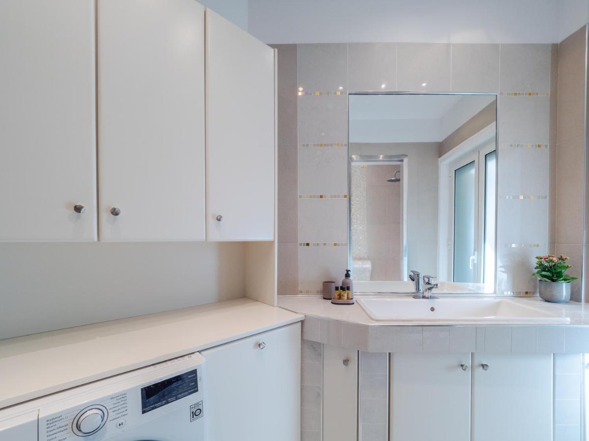 Aura Elegant Apartment Near Garitsa Bay Analipsis  Luaran gambar